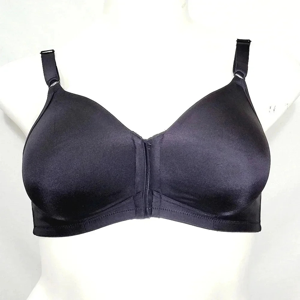 36B Playtex Sensationally Sleek‎ Wire Free Bra Black